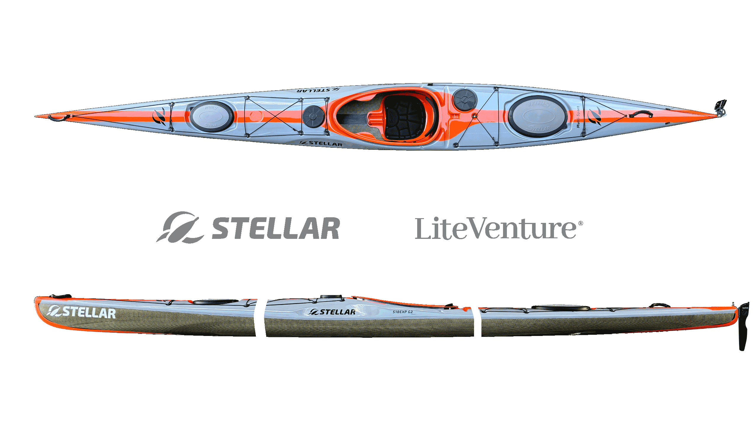 S18 Exp G2 Mod-Multisport, séparable-gris orange