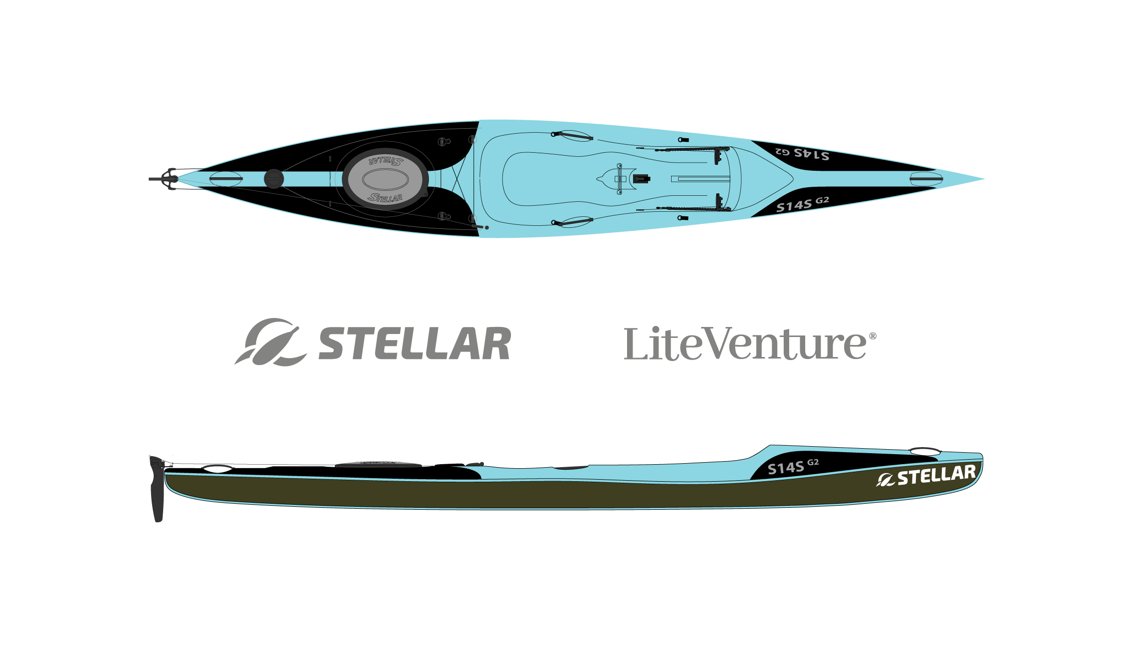 S14S G2 Puffin-Advantage-turquoise blanc