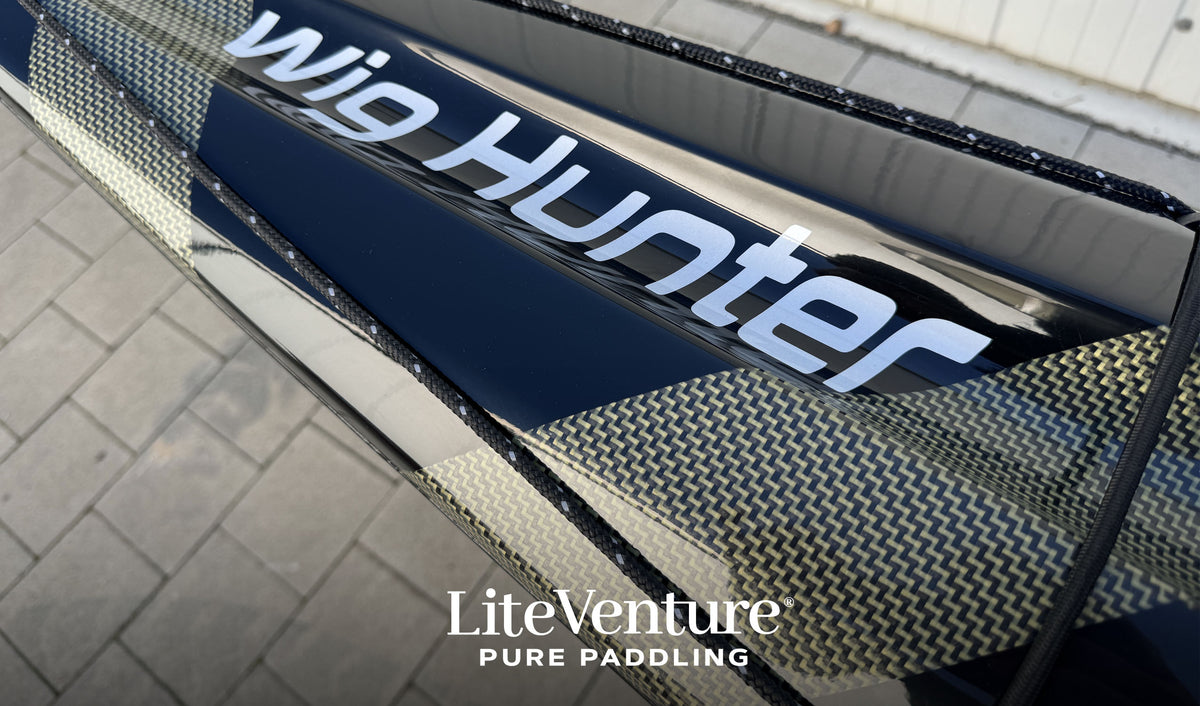 Hunter 520-C/K Layup – All Black & Carbon – Carbon Kevlar exposed carbon