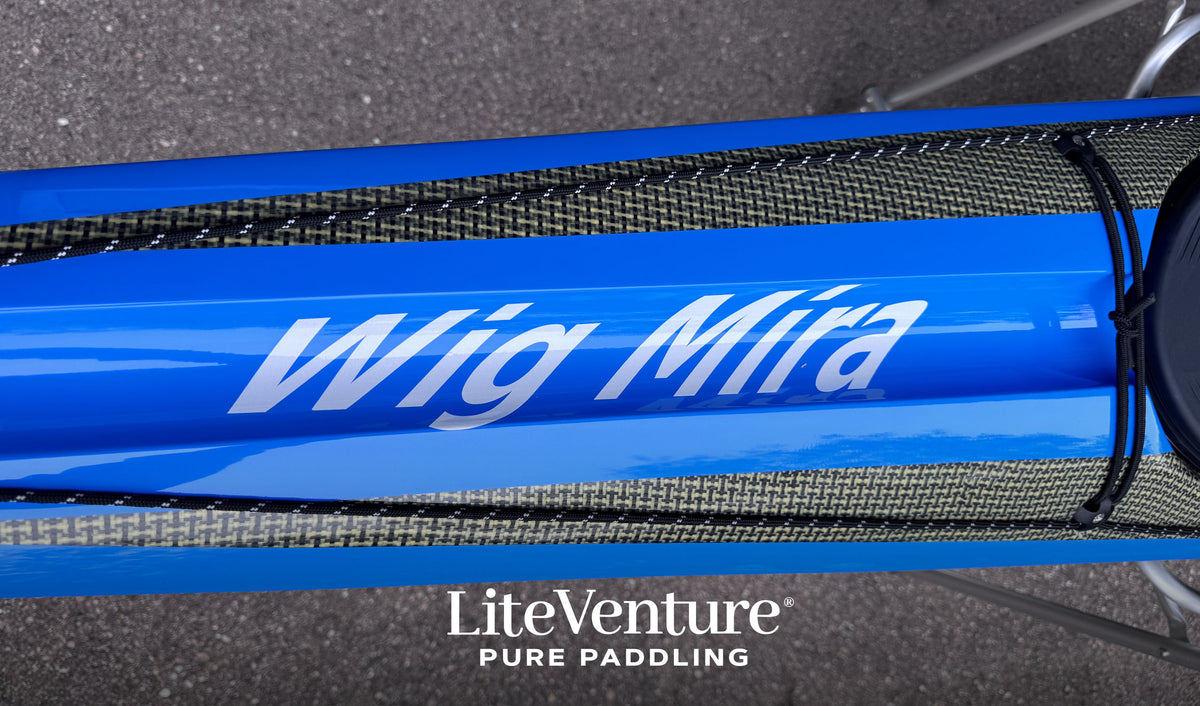 Mira 520XL-Carbon/Kevlar layup-Naked Carbon/Skyblue