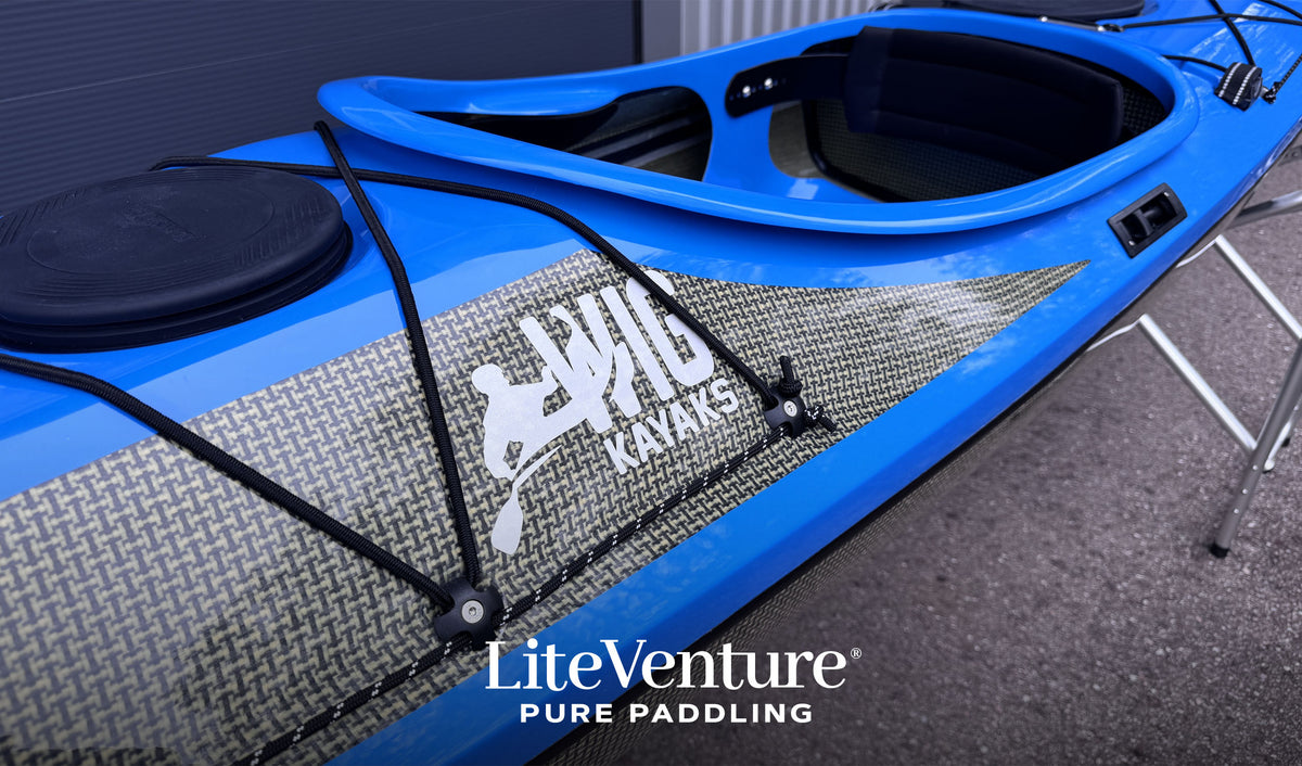 Mira 520XL-Carbon/Kevlar layup-Naked Carbon/Skyblue