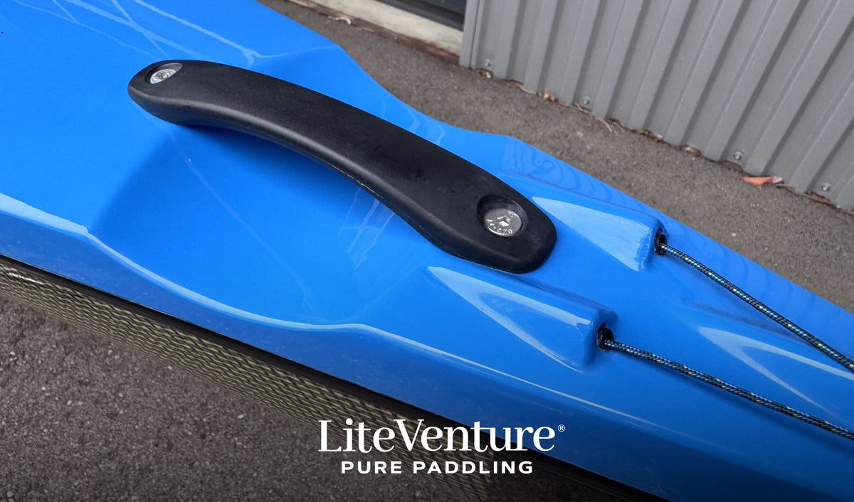 Mira 520XL-Carbon/Kevlar layup-Naked Carbon/Skyblue