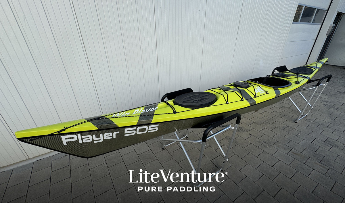 Player 505 Seekajak-Carbon/Kevlar Layup-Acidgreen/Sichtcarbon