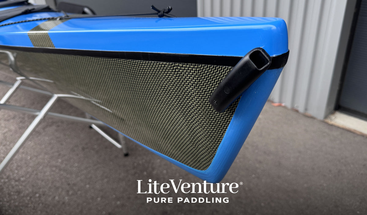 Player 505 Seekajak-Carbon/Kevlar Layup-Skyblue/Sichtcarbon