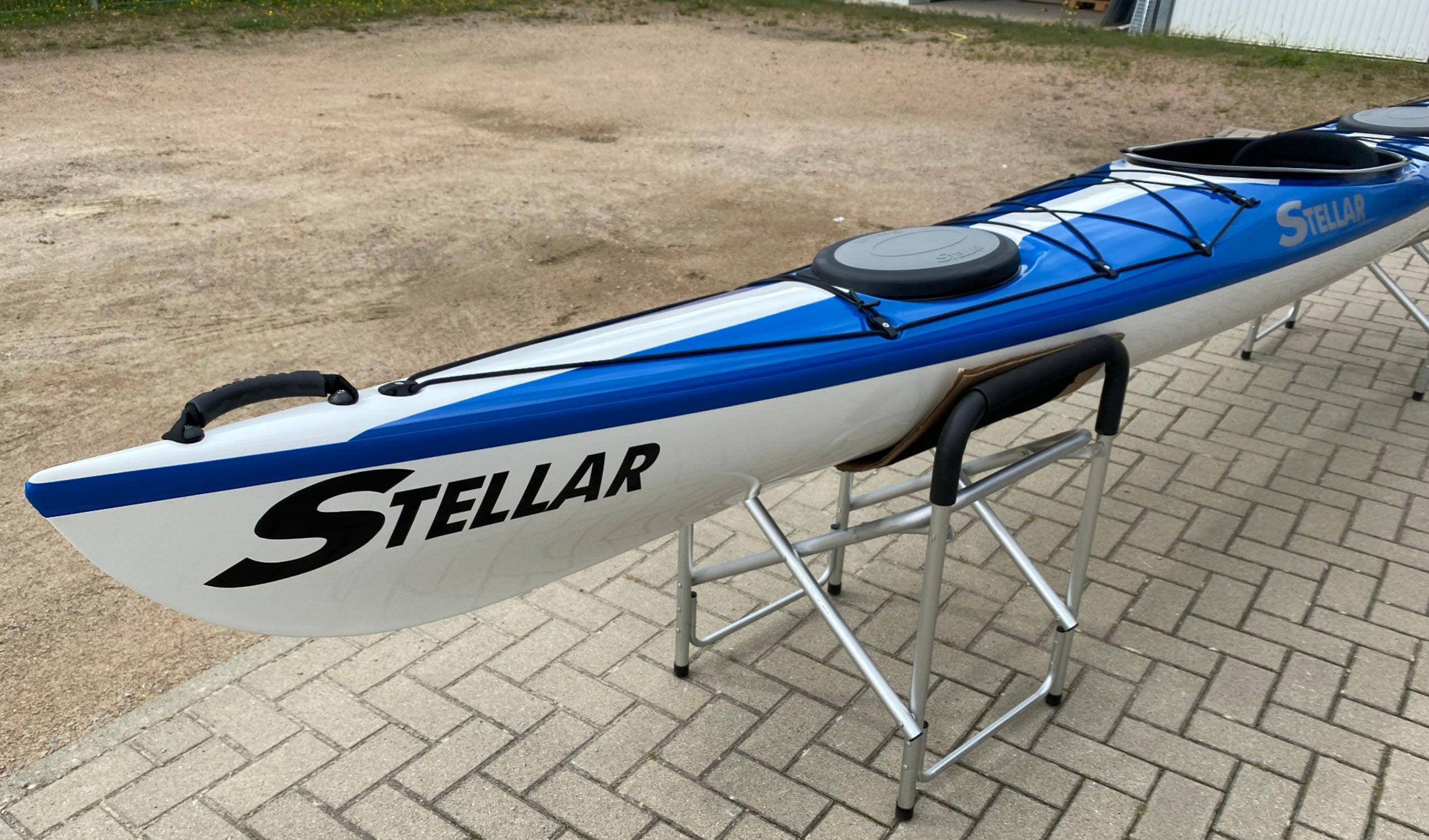 Produktbild von Kajak " S15LV Advantage-blau weiß " der Marke STELLAR Lightweight für 2790.00 €. Erhältlich online bei Lite Venture ( www.liteventure.de )