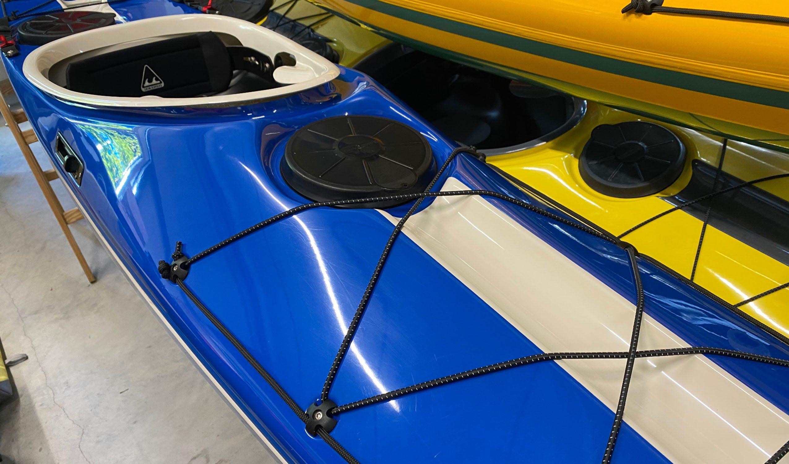 Produktbild von Kajak " Beaufort Rockhopper-blau weiß " der Marke SKIM Kayaks für 4350.00 €. Erhältlich online bei Lite Venture ( www.liteventure.de )