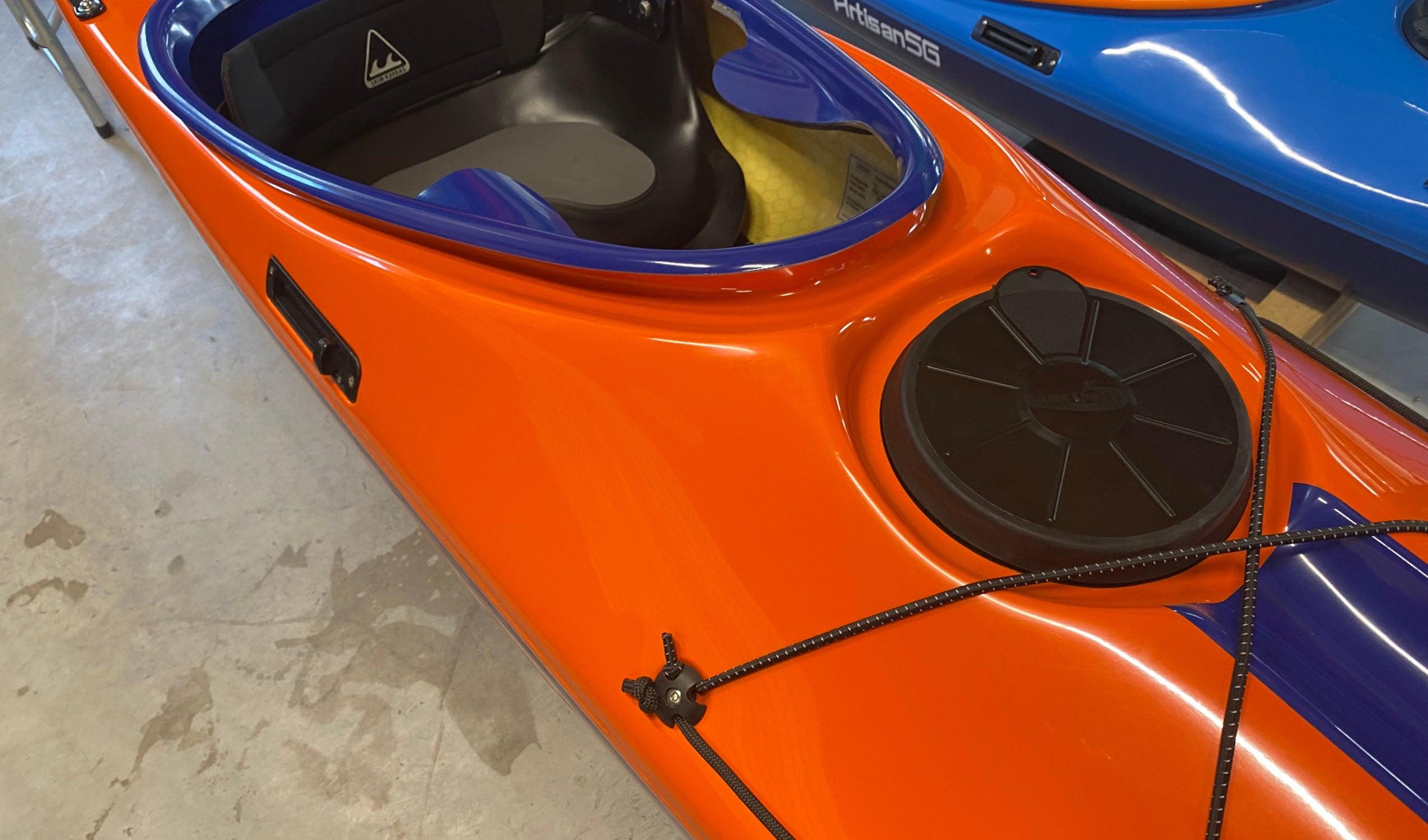 Produktbild von Kajak " Beaufort LV Rockhopper-orange blau " der Marke SKIM Kayaks für 4350.00 €. Erhältlich online bei Lite Venture ( www.liteventure.de )