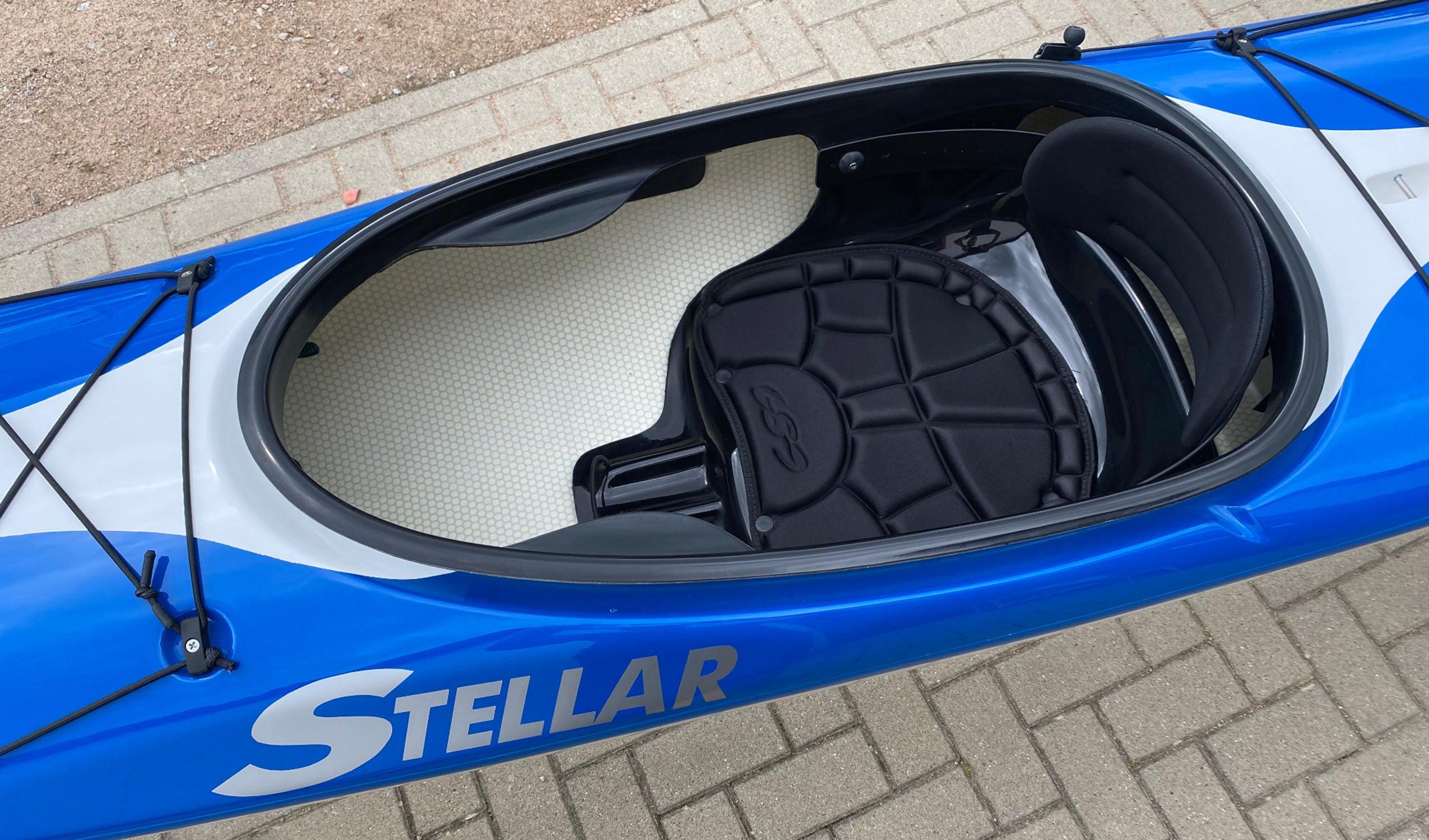Produktbild von Kajak " S15LV Advantage-blau weiß " der Marke STELLAR Lightweight für 2790.00 €. Erhältlich online bei Lite Venture ( www.liteventure.de )