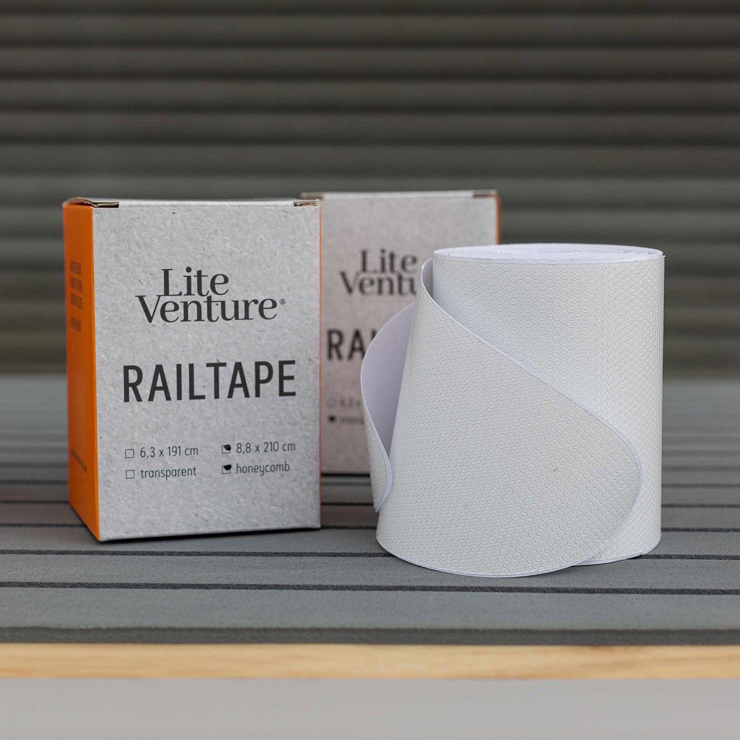 Produktbild von zubehör " Railsaver Tape " der Marke Lite Venture für 29.00 €. Erhältlich online bei Lite Venture ( www.liteventure.de )