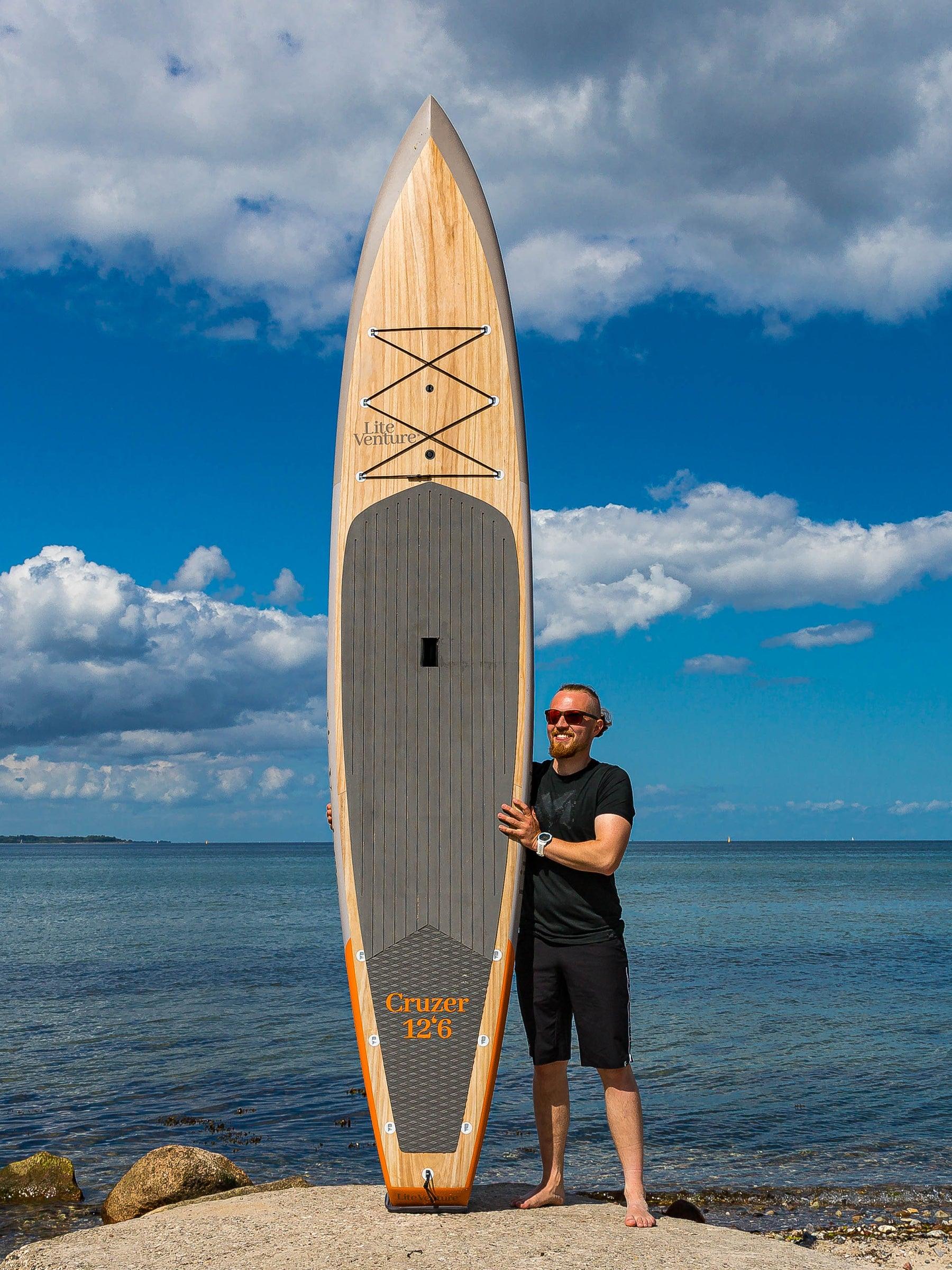 Produktbild von SUP " Cruzer-12'6" x 27,5" " der Marke Lite Venture für 2195.00 €. Erhältlich online bei Lite Venture ( www.liteventure.de )