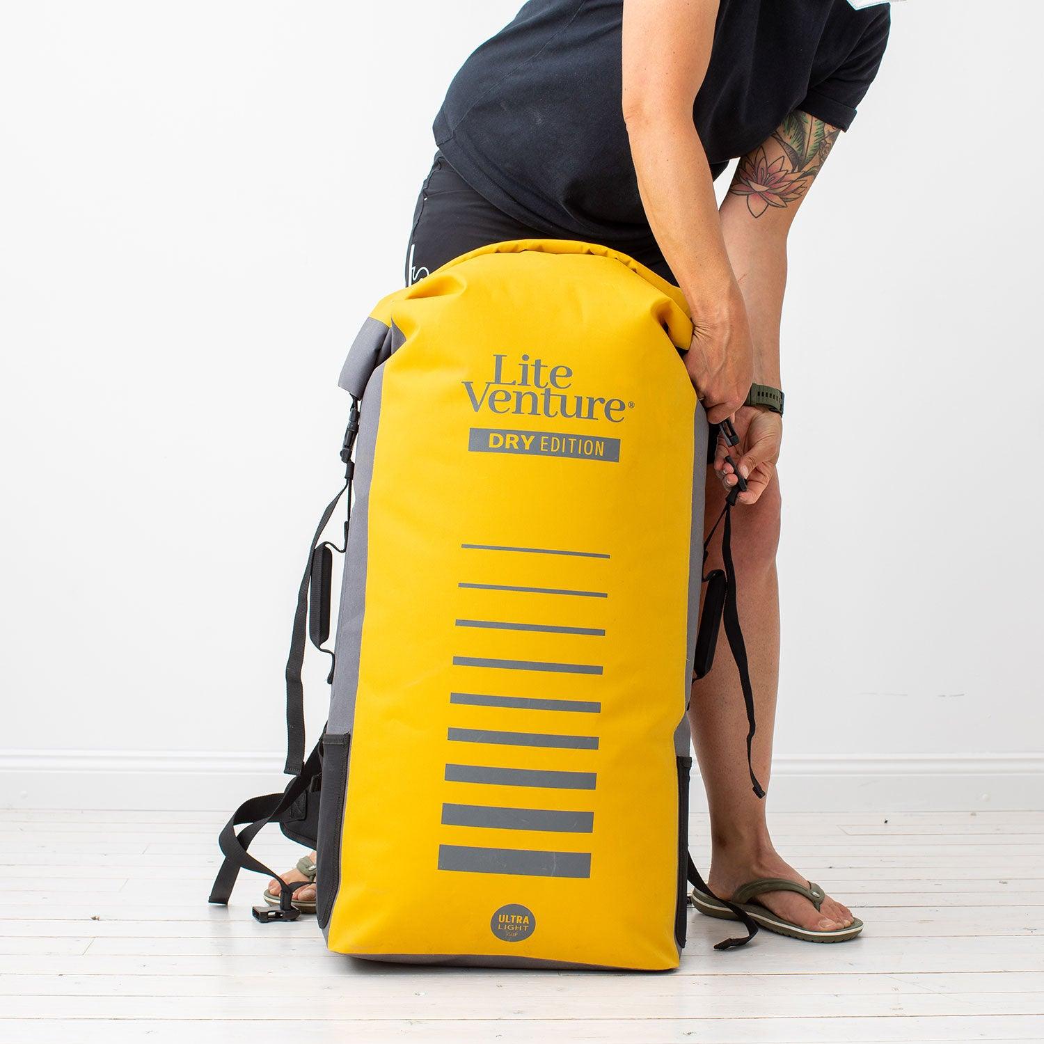 Produktbild von zubehör " Packsack / Dry Bag-zum Ultra Light iSUP " der Marke Lite Venture für 99.95 €. Erhältlich online bei Lite Venture ( www.liteventure.de )